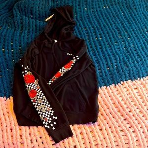 Vans rose hoodie size M